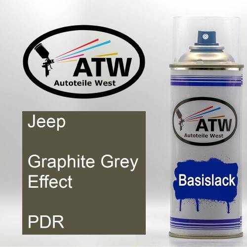 Jeep, Graphite Grey Effect, PDR: 400ml Sprühdose, von ATW Autoteile West.